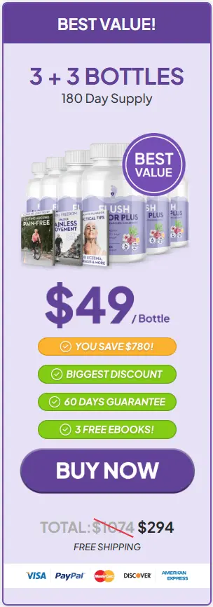 Flush Factor Plus buy 6 Bottle